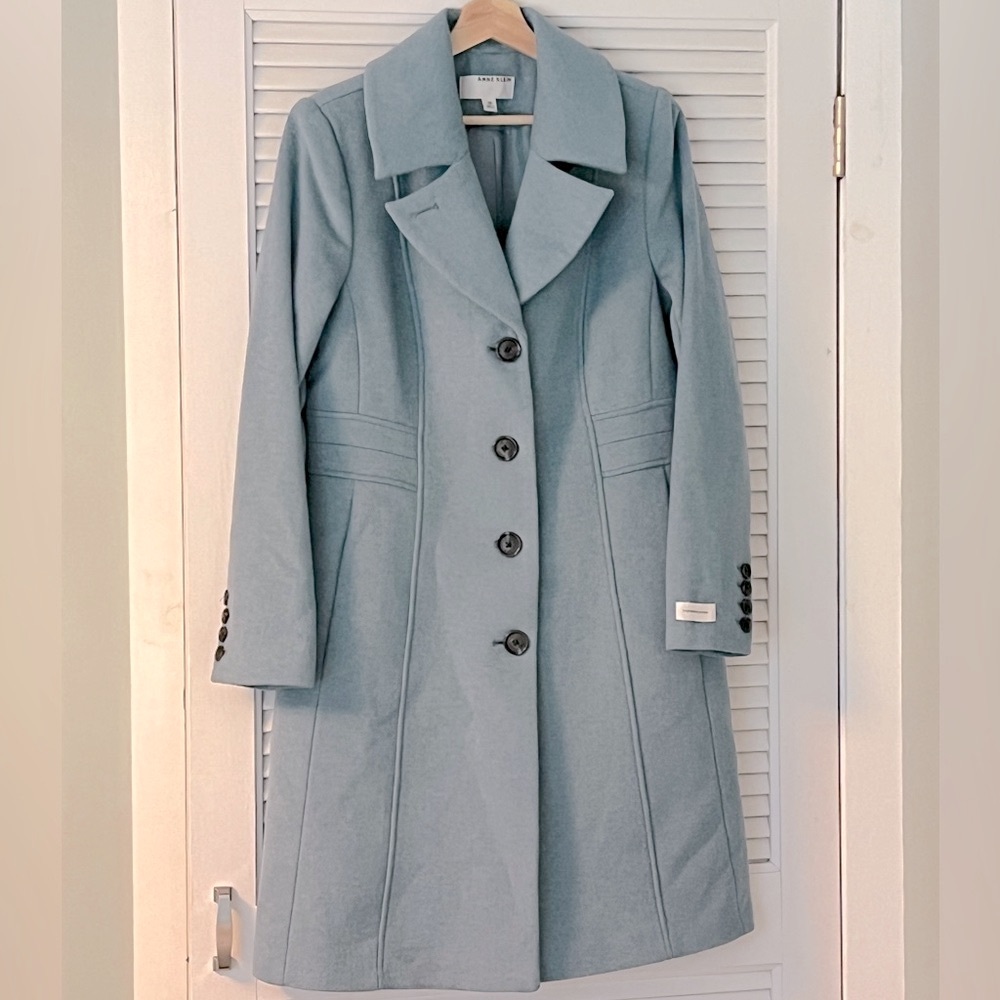 Anne Klein NWOT Cashmere Blend Wool Coat